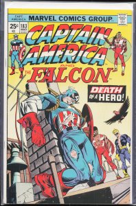 Captain America #183 (1975) Captain America and the Falcon
