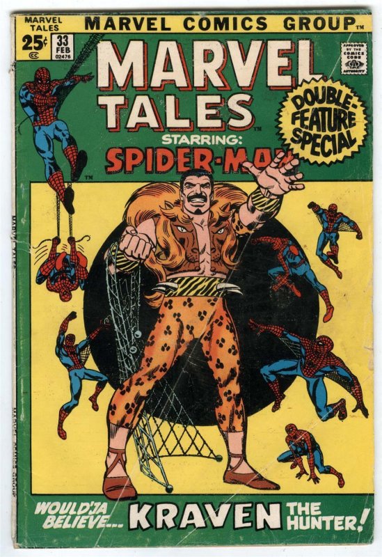 Giant Marvel Tales #33 Spider-man vs Kraven the Hunter, Green Goblin, The Lizard 