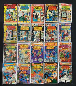 SUPERMAN FAMILY 52 COMIC LOT MOST F-VF BRONZE AGE 1974-1982