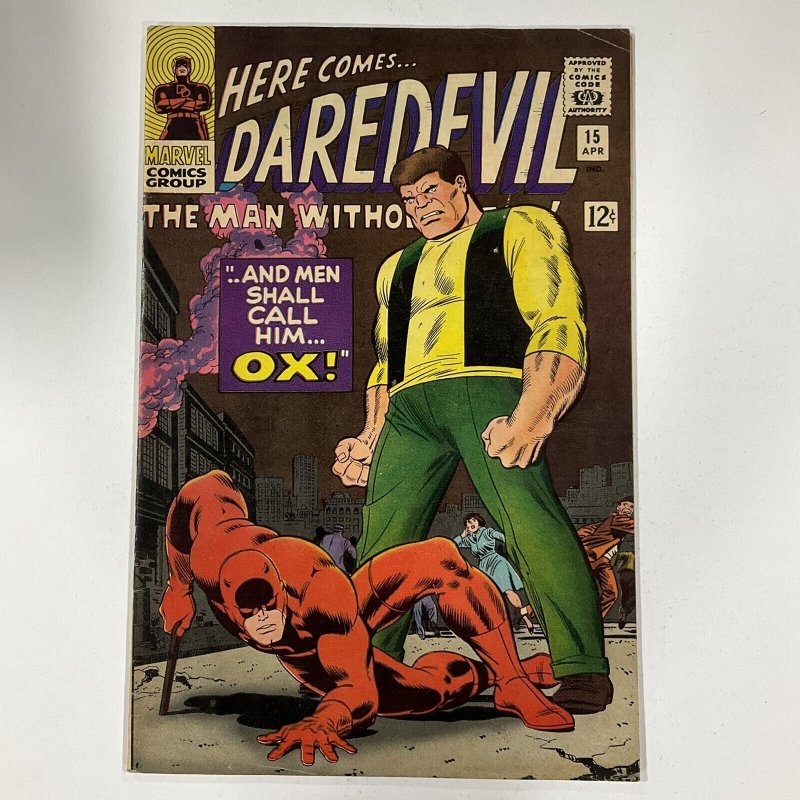 Daredevil 15 1966 Marvel FN/VF fine/very fine 7.0