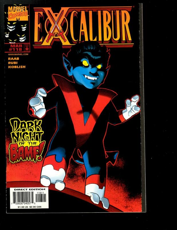 10 Excalibur Comics # 111 112 113 114 115 116 117 118 119 120 121 122 123 JF26