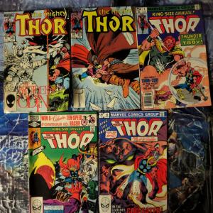 THOR 195-355, 44 dif + Ann 8-10; 1972-1985 Marvel Comics Mighty Avenger G-VG/+