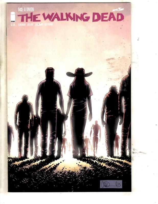 Lot Of 5 WALKING DEAD Image Comic Books # 140 141 142 143 144 NM 1st Prints TW64