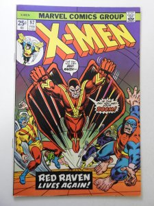 The X-Men #92 (1975) VG Condition centerfold detached bottom staple