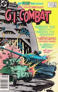 G.I. Combat #281 (Newsstand) FN ; DC | Haunted Tank Mercenaries