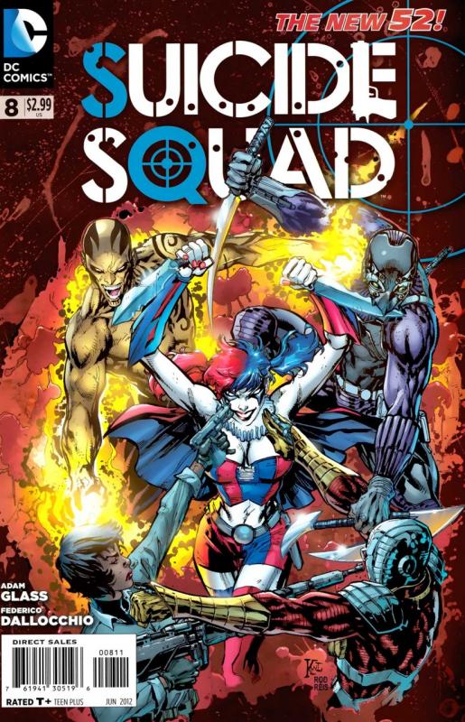 Suicide Squad #8 (VF/NM) 2012 DC Comics ID#000