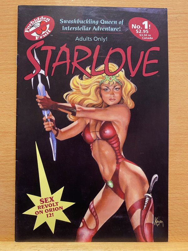 Starlove #1 (1993)Swashbuckling Queen of Interstellar Adventure! Forbidden Fruit