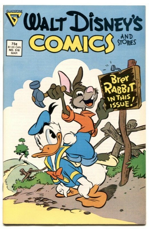 Walt Disney's Comics and Stories #516 1987- Gladstone F/VF