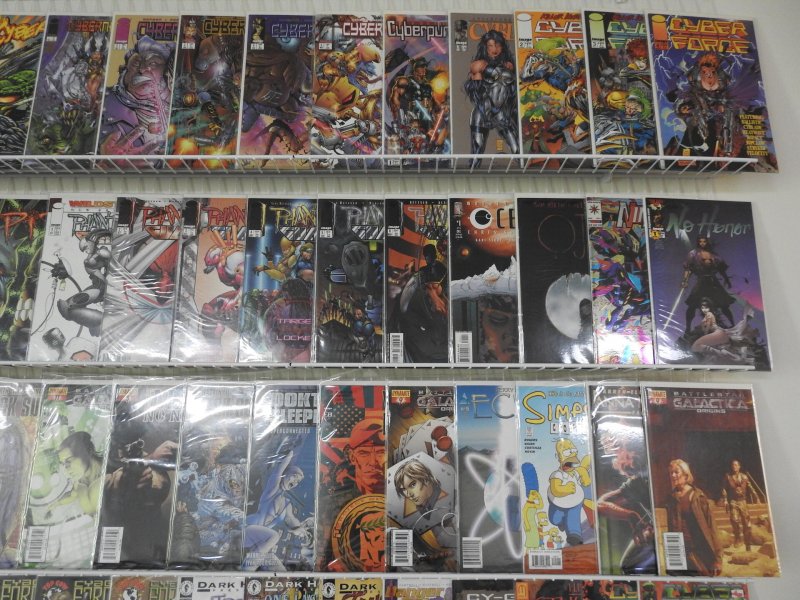 Huge Lot 150+ Comics W/ Pitt, Powers, Red Sonja+ Avg VF- Condition!