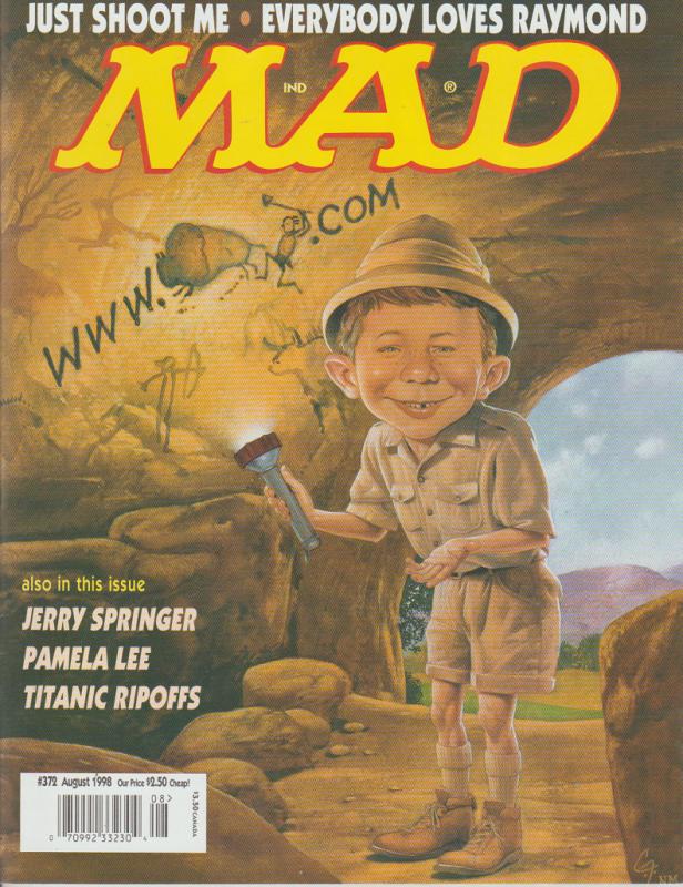 MAD MAGAZINE #372 - HUMOR COMIC MAGAZINE