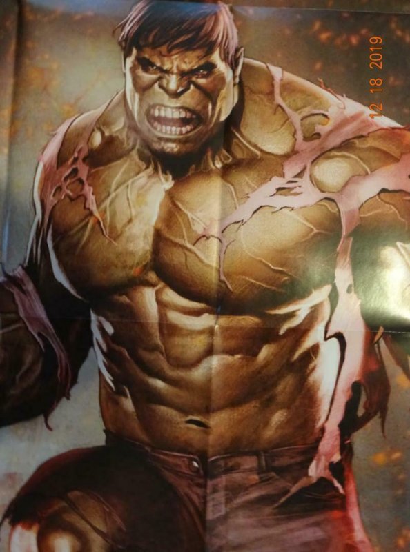 INCREDIBLE HULKS Promo Poster, 24 x 36, 2011, MARVEL Unused 374 Hulk