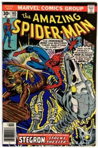 Amazing Spider-Man #165 Stegron App Bronze Age MIGHTY MARVEL!