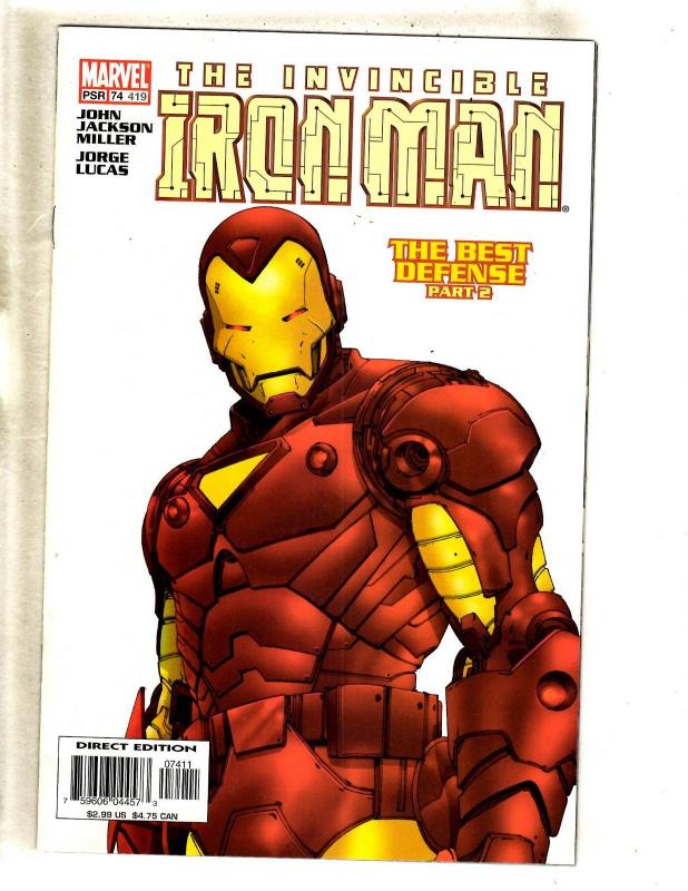 12 Iron Man Marvel Comics #409 410 (2) 411 413 414 415 416 417 418 419 420 MF21