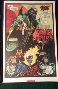 #139 (1993) Wolverine on one side Ghost Rider on the other.