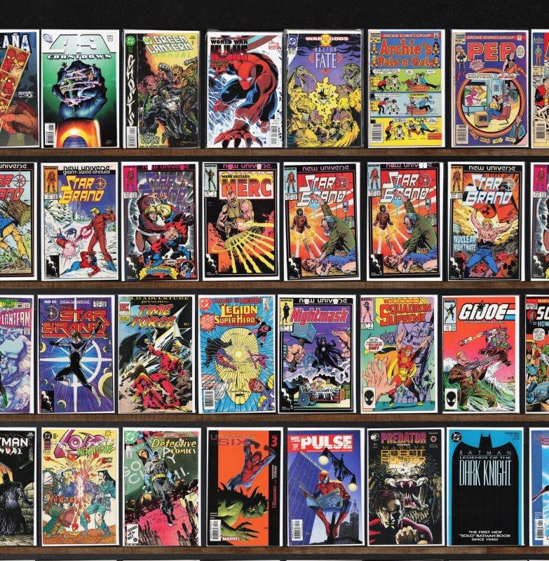 Huge Lot 150+ Comics with Star Brand, Metal Men, Ultimate Six & More!