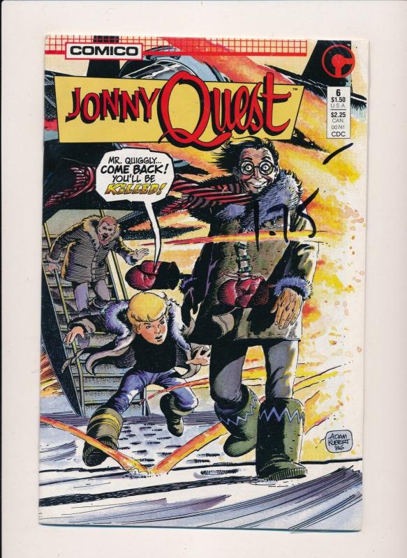 COMICO Lot of 9JONNY QUEST #1 Classics, #1,2,4,5,6,8,13,17 VF (PF65) 