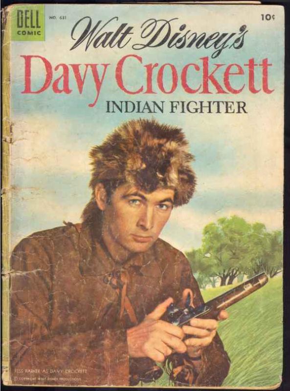 Four Color #631 (May-55) GD Affordable-Grade Davy Crockett