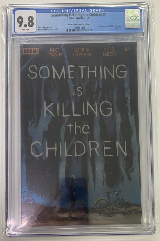 Something is Killing the Children #1 SIKTC CGC 9.8 NM/MT LCSD Foil Cvr Tynion