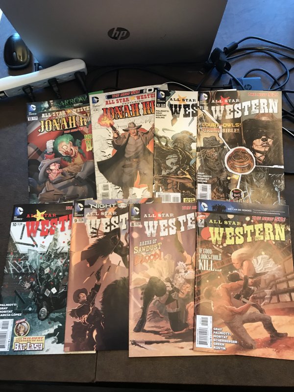 All Star Western New 52 Complete Set 0-34  Jonah Hex in Gotham City!