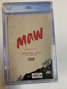 Maw (2021) # 1  (CGC 9.8) Virgin Variant Cover | Census=3