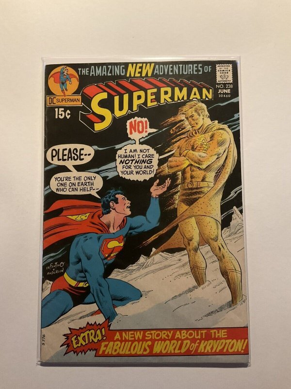 Superman 238 Fine+ Fn+ 6.5 Dc Comics 