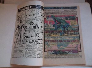 MARVEL: JUNGLE ACTION #10, FEATURING: BLACK PANTHER, 1ST KING CADAVER, 1974, VF-