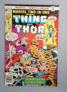 Marvel Two-In-One #22, VF/NM Thor and Thing, Marvel Comics 1976 JR1