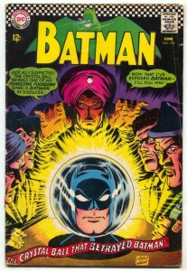 BATMAN #192-1967-DC-CRYSTAL BALL COVER VG