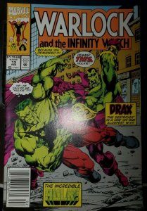 Warlock and the Infinity Watch #13 Marvel Comics Newsstand February 1993 (VF)