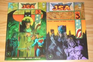 JSA: the Unholy 3 #1-2 VF/NM complete series ELSEWORLDS dan jolley TONY HARRIS