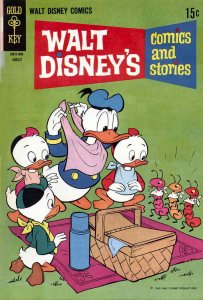 Walt Disney's Comics and Stories #347 VG ; Gold Key | low grade comic August 196