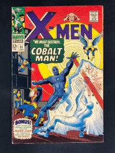 The X-Men #31 (1967) VG 1st Appearance of Cobalt Man