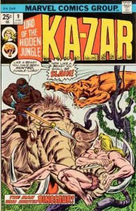 Ka-Zar (1974 series)  #9, NM- (Stock photo)