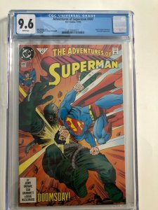 ADVENTURES OF SUPERMAN  #497 CBCS 9.6 WHITE PAGES 12/92 DC