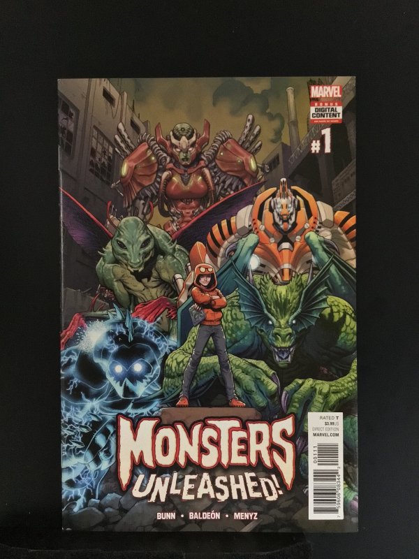 Monsters Unleashed #1 Art Adams Variant (2017)