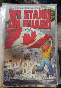 WE STAND ON GUARD # 6 2015 IMAGE COMICS BRIAN VAUGHAN war  USA  VS CANADA