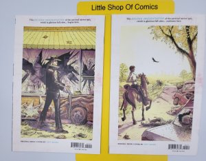 Walking Dead Deluxe #1 2 3 4 5 6 2nd Print David Finch & David McCaig Covers
