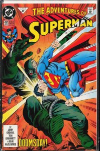 Adventures of Superman #497 (1992) Superman