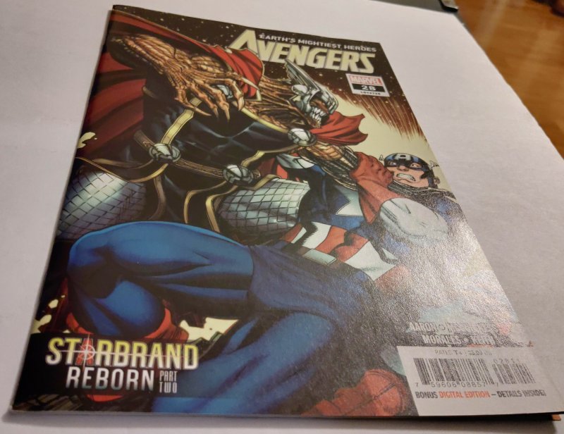 Avengers #28 Vol 7 1st Printing Ed McGuinness Cover (2018)