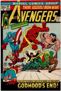 Avengers #97,  5.0 or better