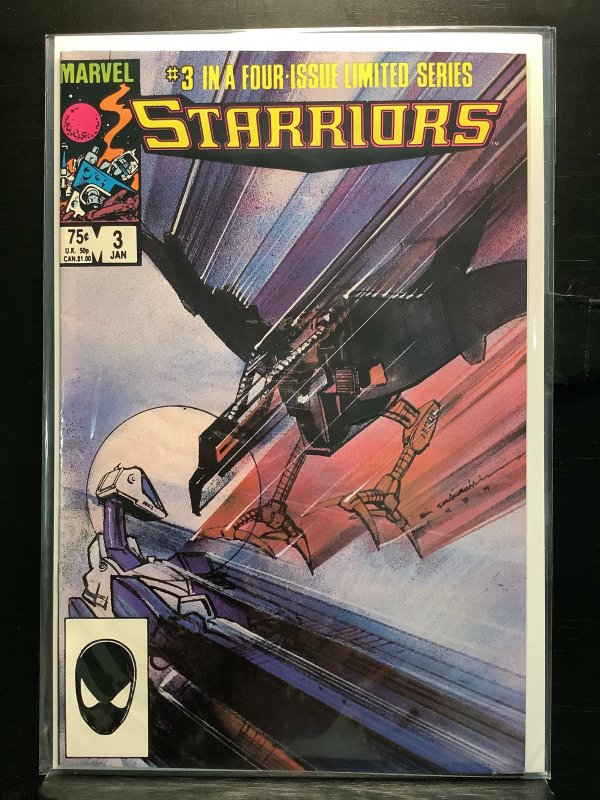 Starriors #3 Direct Edition (1985)
