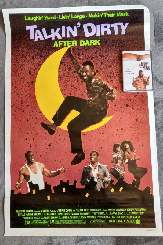 Martin Lawrence: Talkin' Dirty After Dark, Original movie poster (1991) ...