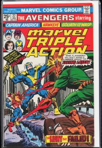 Marvel Triple Action #27 (1976) The Avengers