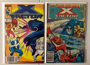 X-Factor lot #2-40 + Annual Marvel 1st Series 32 diff avg 7.0 VF (1986-89)