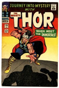 Journey Into Mystery #125 1966-comic book thor-marvel-jack kirby