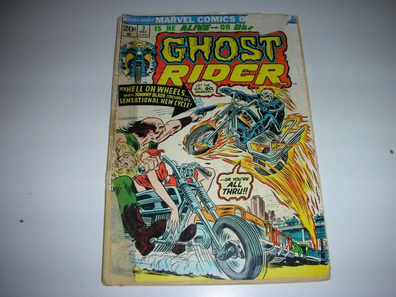 Ghost Rider #3 Regular Edition (1973) Low Grade