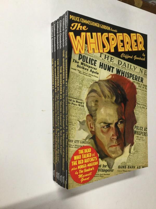 The Whisperer 1 2 3 4 5 6 1-6 Sanctum Books Pulp Reprints Nm Near Mint P19