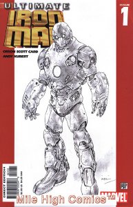 ULTIMATE IRON MAN (2005 Series) #1 SKETCH CV Very Good Comics Book 
