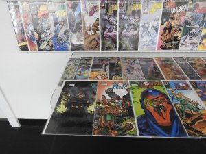 Huge Lot of 150+ Comics W/ Bone , Bloodfire, Scavengers. Avg. VF Con.