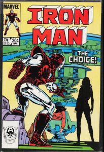 Iron Man #204 (1986) Iron Man